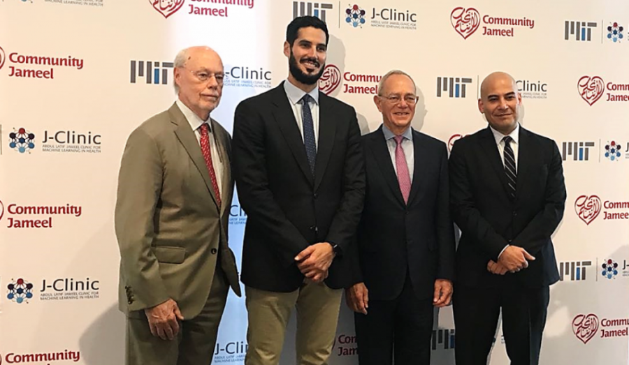 Hassan jameel with J-Clinic colleagues