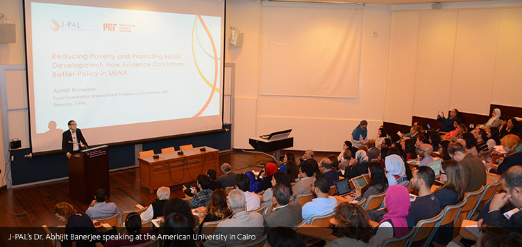 J-PAL’s Middle East efforts highlighted in Cairo