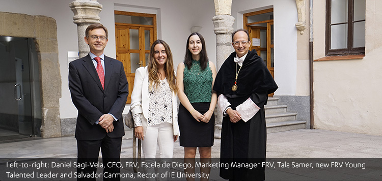 Tala Samar awarded FRV ‘Young Talented Leaders’ scholarship at IE University