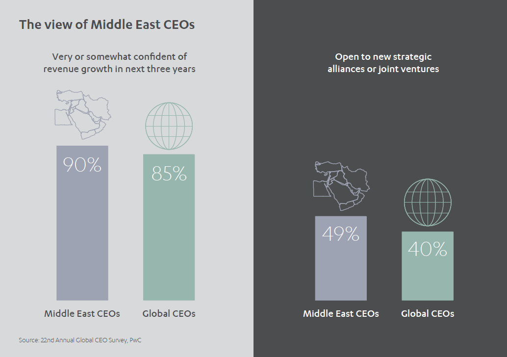 View of Middle East CEOs