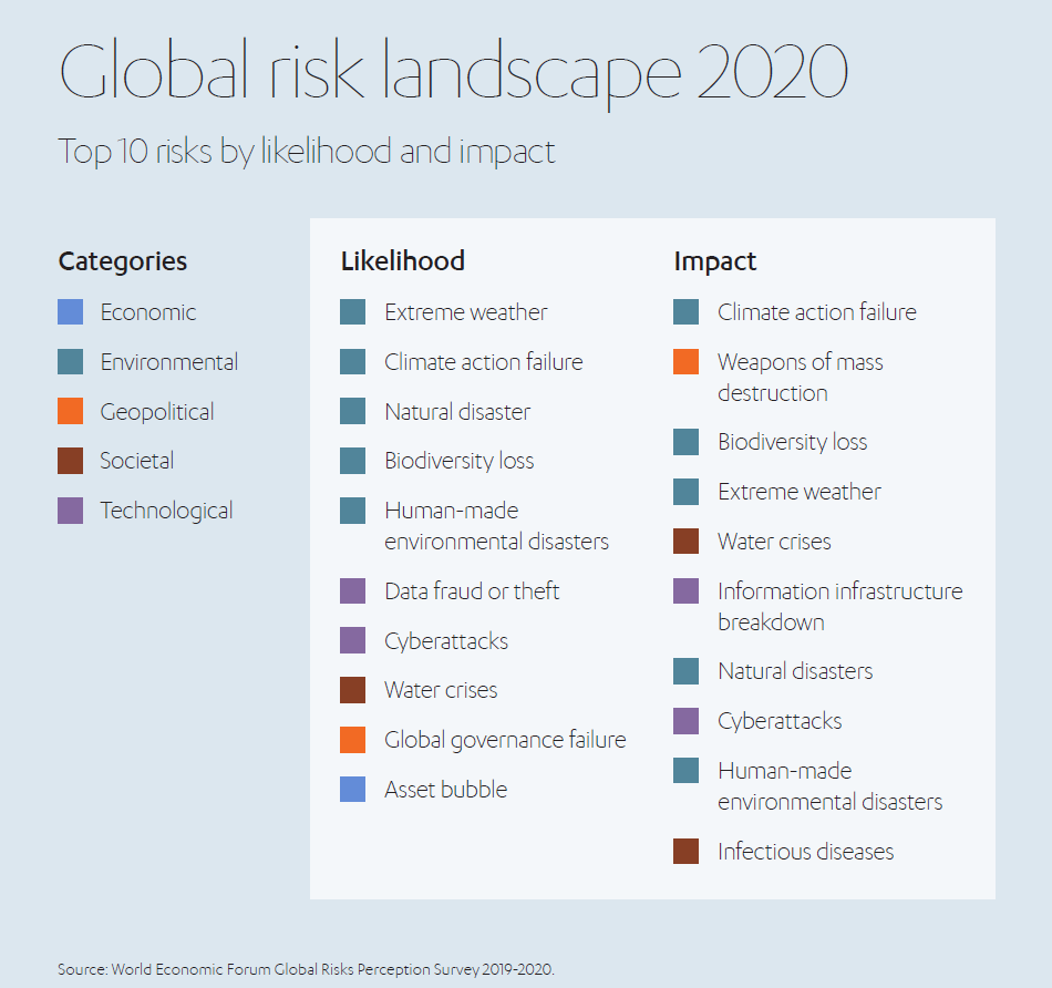 Global risk landscape 2020