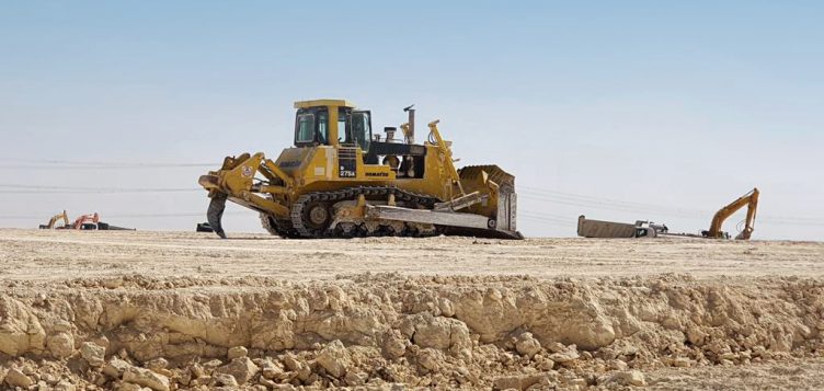 Abdul Latif Jameel Machinery supplies Komatsu machines to giga-project Qiddiya