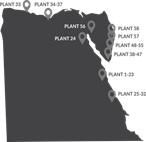 Ridgewood desalination plant locations Egypt